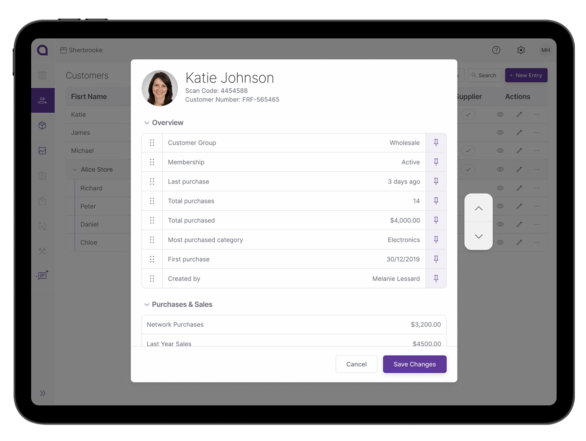 Alice pos-Contact Management